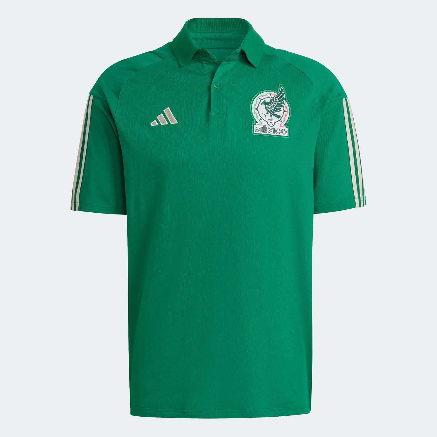 adidas 2022-23 Mexico Tiro Polo Green (Front)