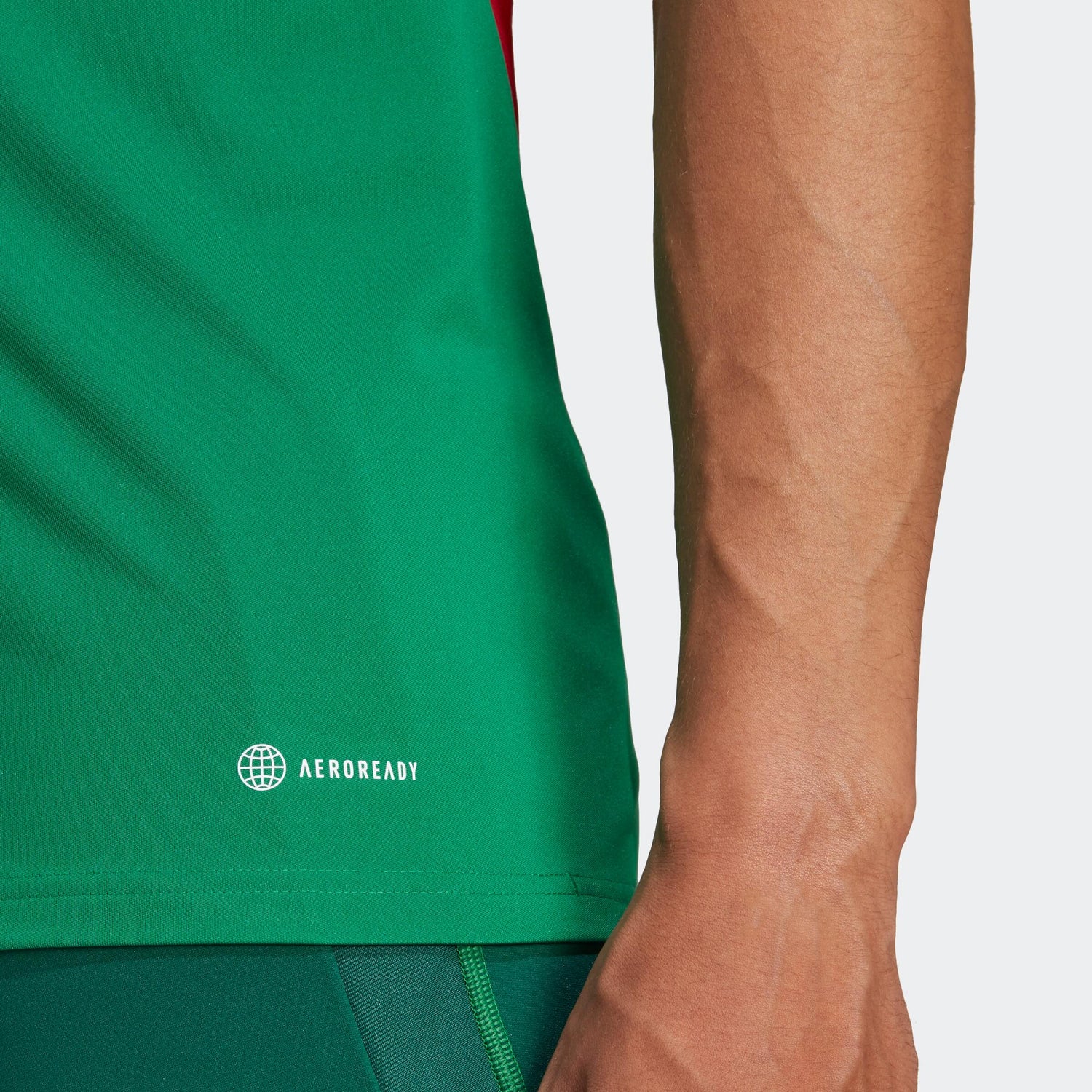 adidas 2022-23 Mexico Training Jersey - Green (Detail 2)