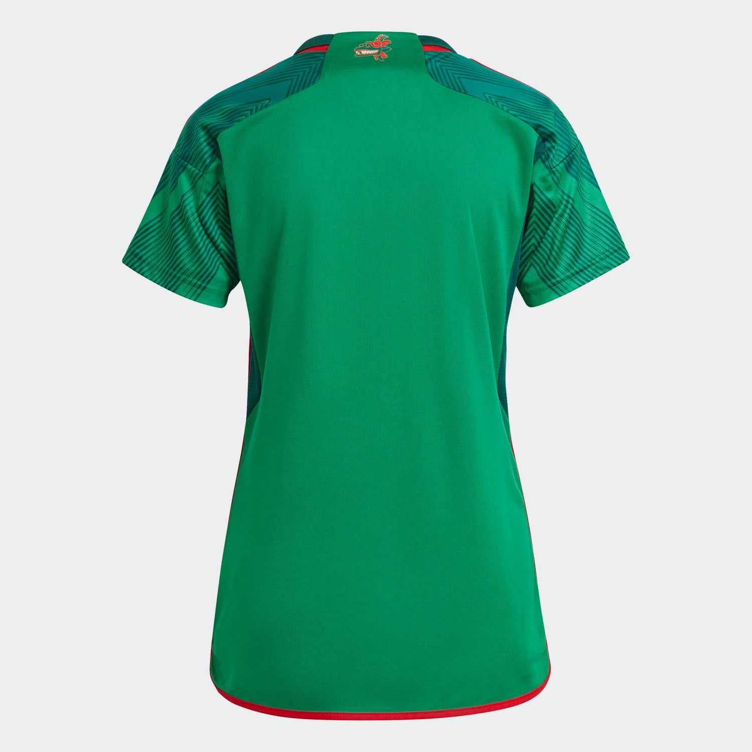 adidas 2022-23 Mexico Women's Home Jersey - Green-Red (Back)