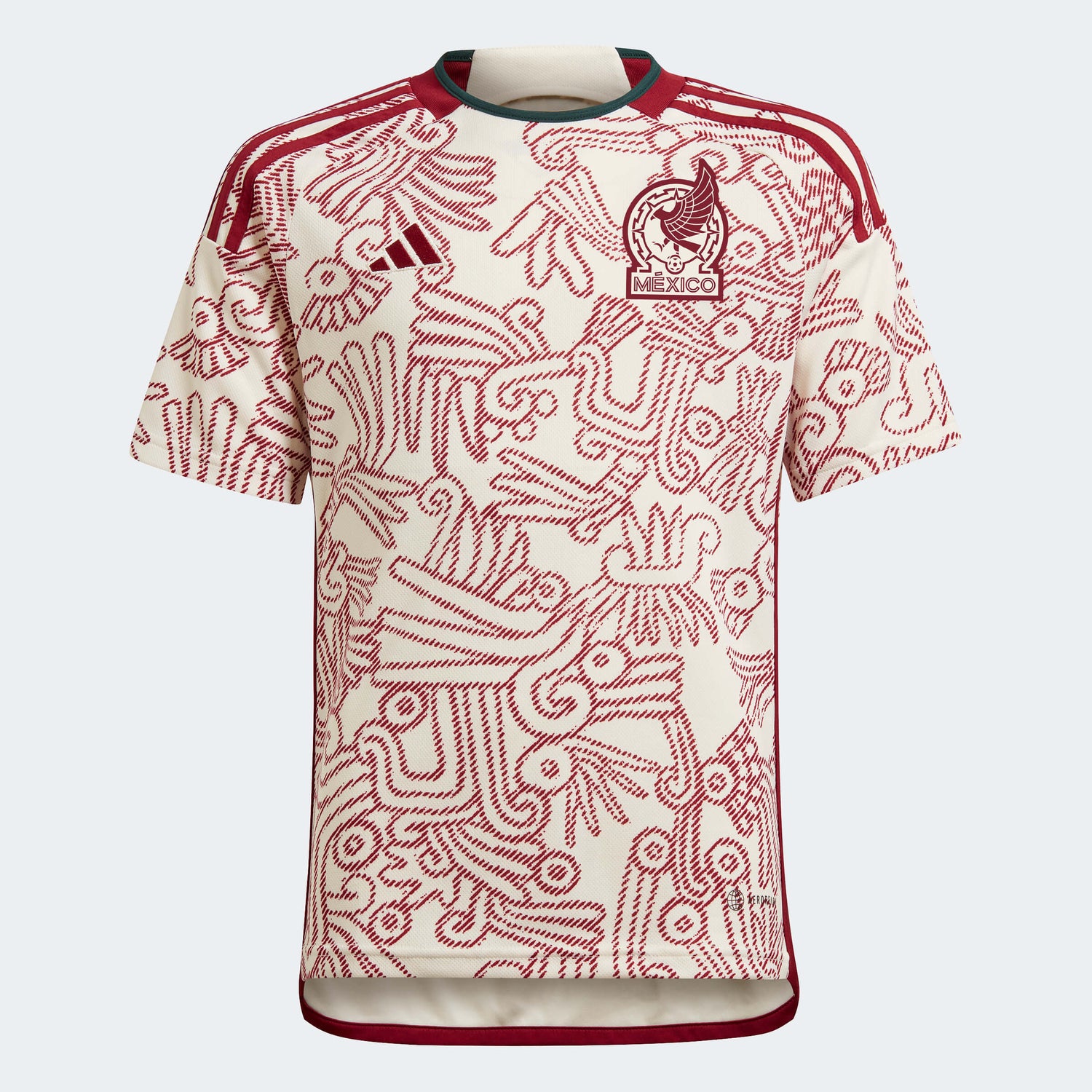 adidas 2022-23 Mexico Youth Away Jersey