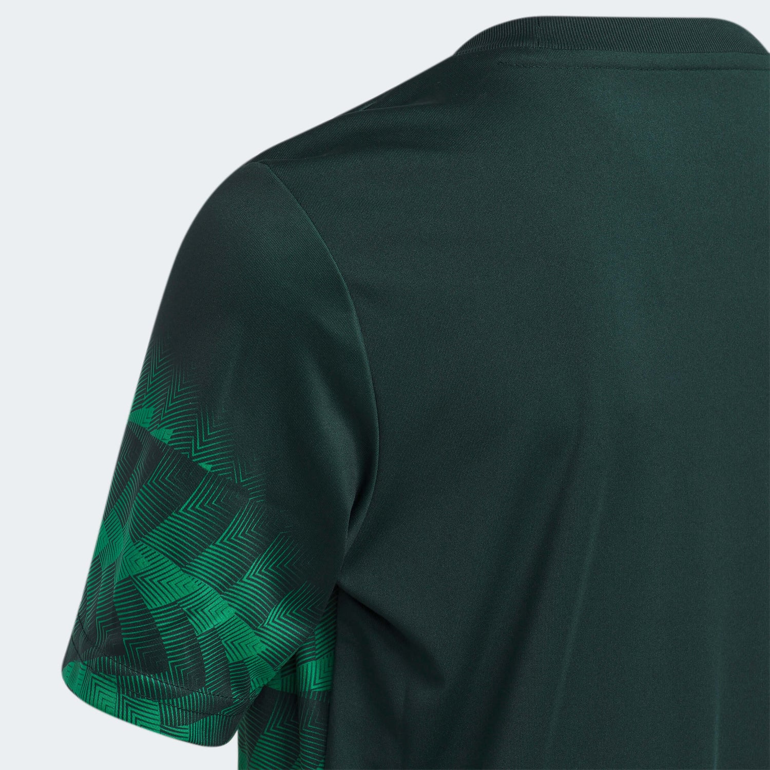adidas 2022-23 Mexico Youth Pre-Match Jersey - Green Night-Vivid Green (Detail 2)