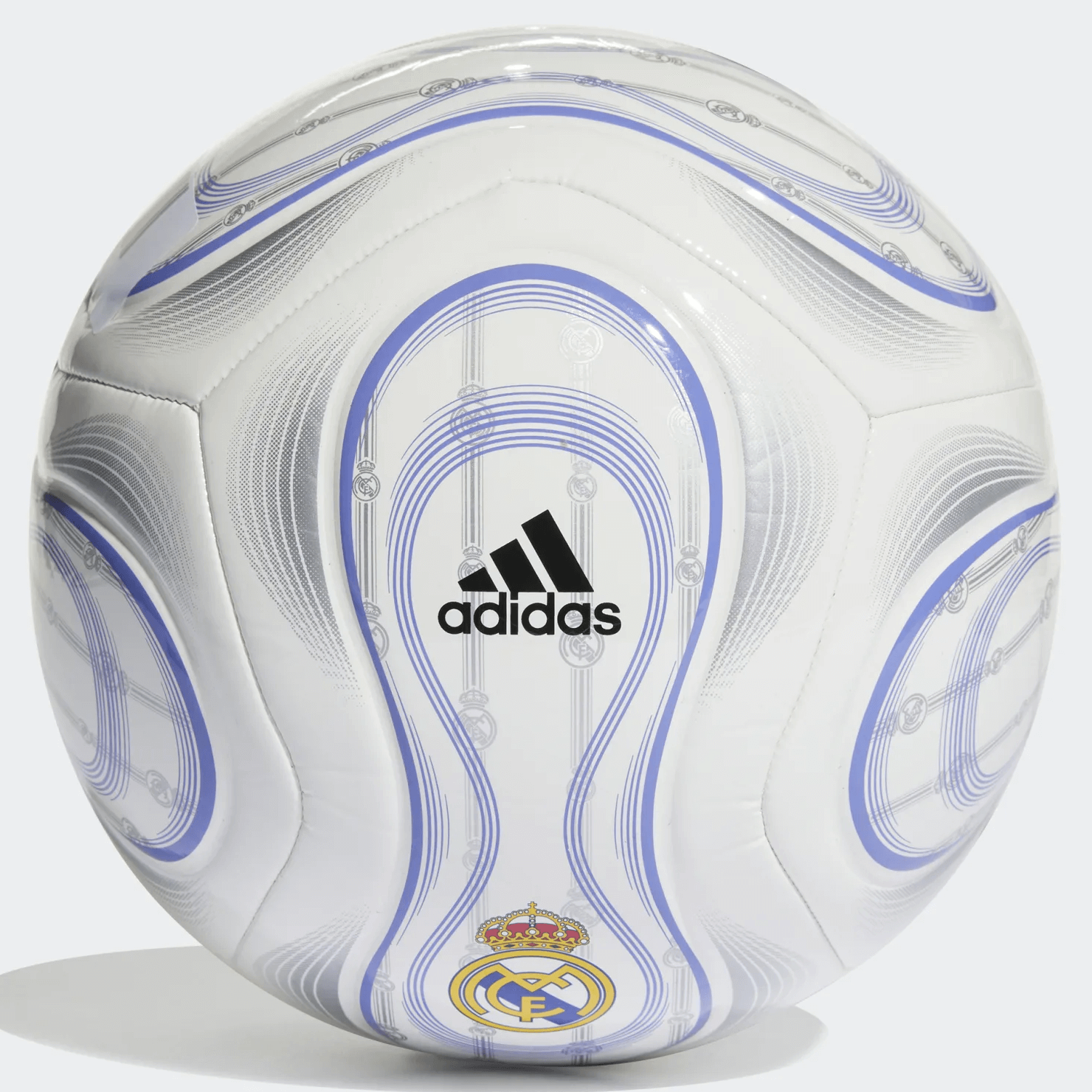 adidas 2022-23 Real Madrid Home Club Ball - White  (Back)