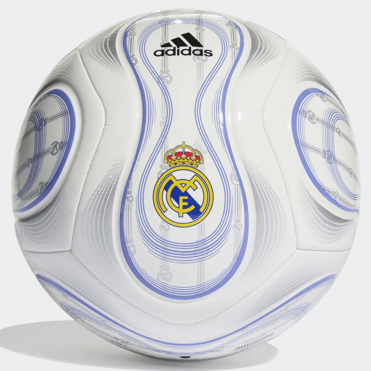adidas 2022-23 Real Madrid Home Club Ball - White  (Front)