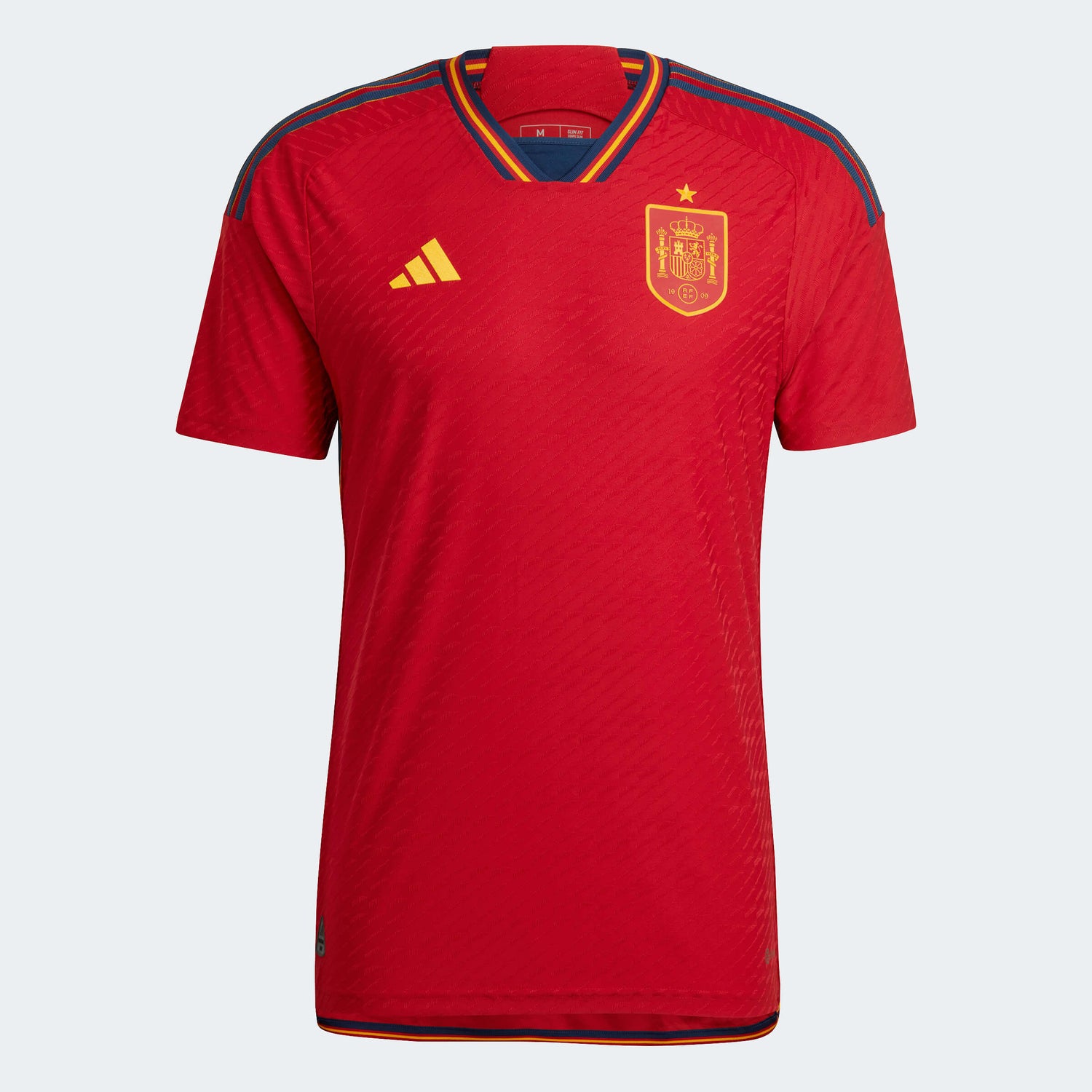 adidas 2022-23 Spain Authentic Home Jersey - Red-Navy (Front)