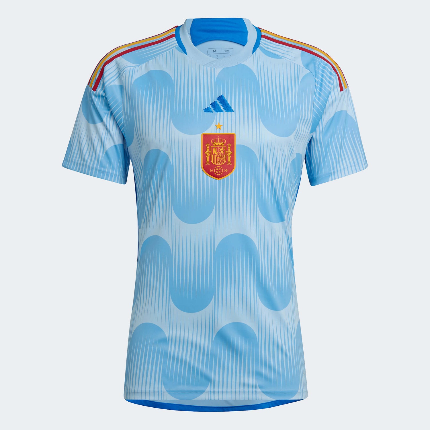 adidas 2022-23 Spain Away Jersey Glory Blue (Front)