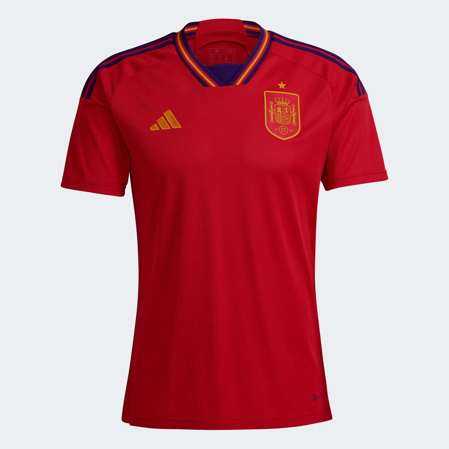 adidas 2022-23 Spain Home Jersey Red-Navy (Front)
