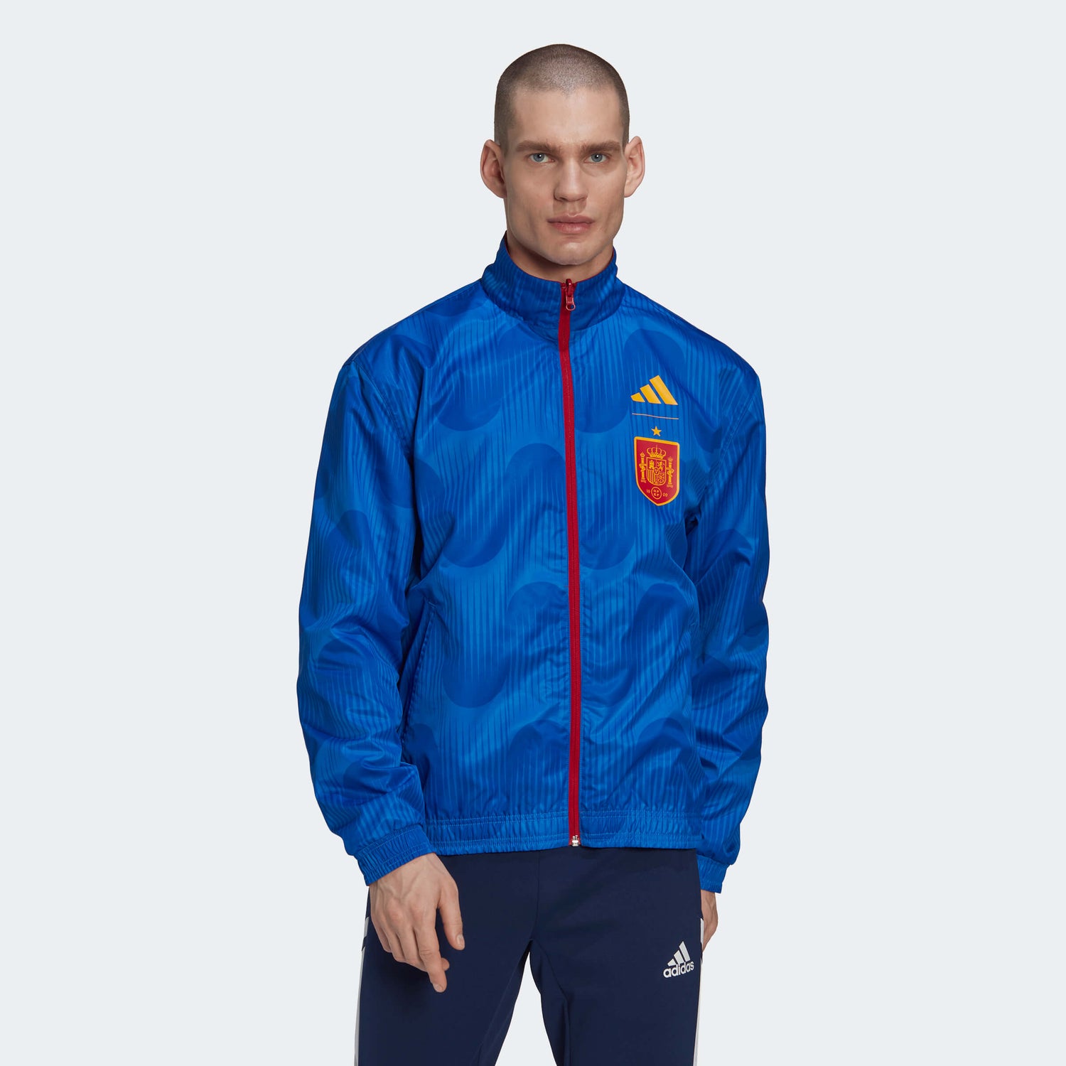 adidas 2022-23 Spain WC Anthem Jacket (Model - Front)
