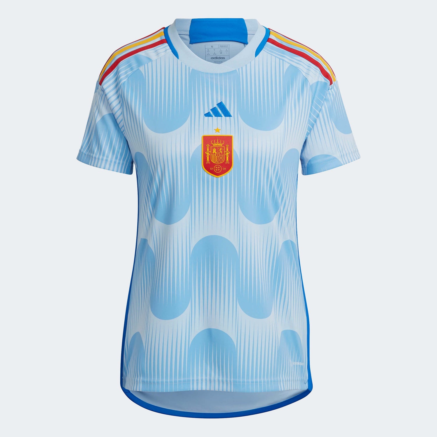 adidas 2022-23 Spain Women's Away Jersey - Glory Blue