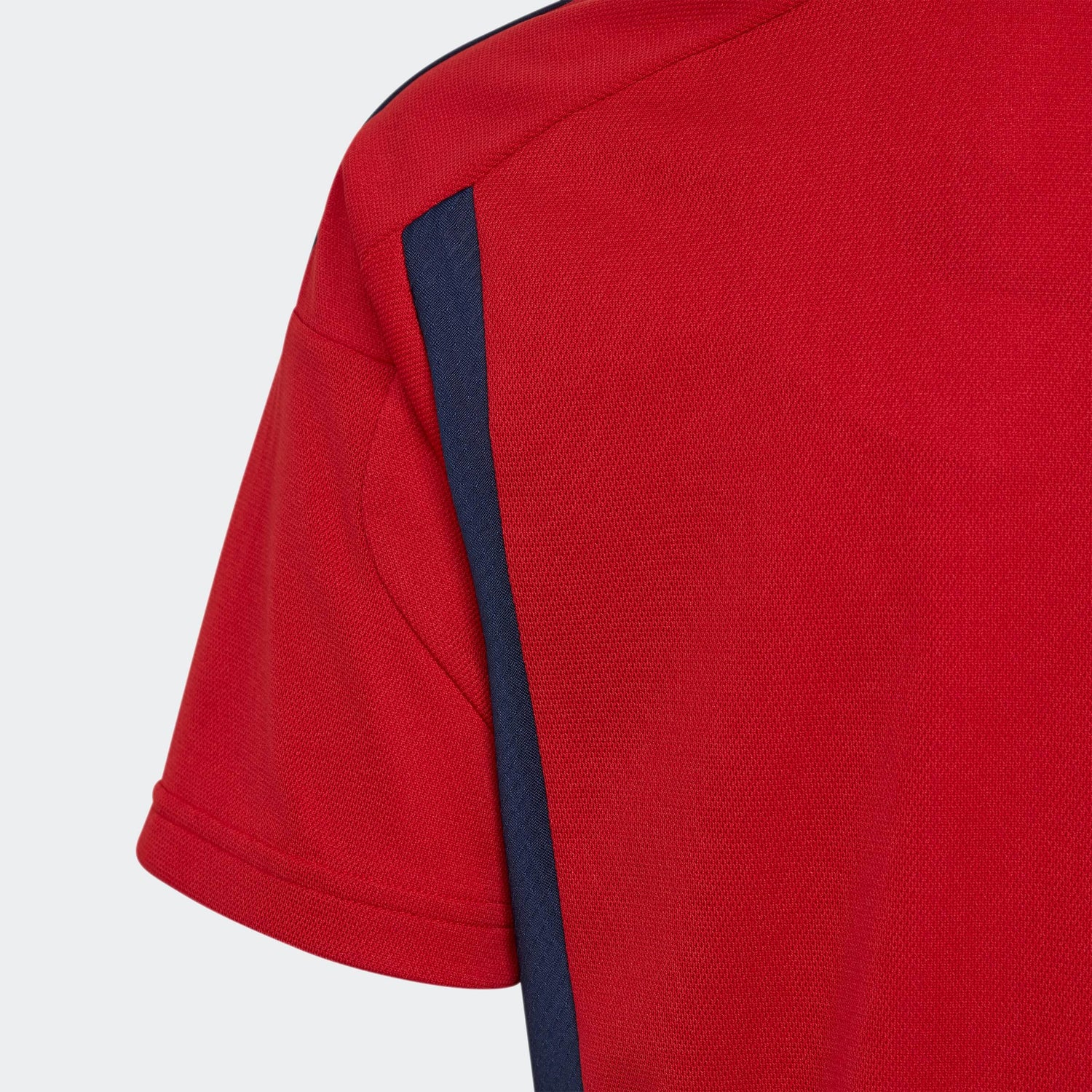 adidas 2022-23 Spain Youth Home Jersey - Red-Navy (Detail 2)