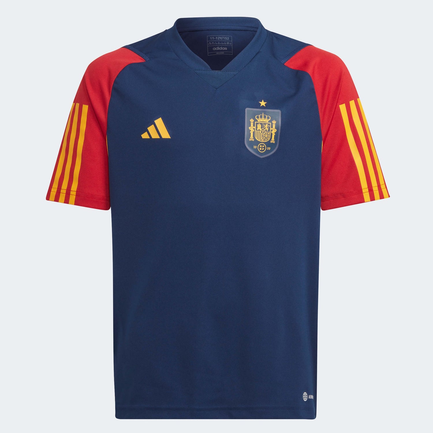 adidas 2022-23 Spain Youth Training Jersey - Navy (Front)