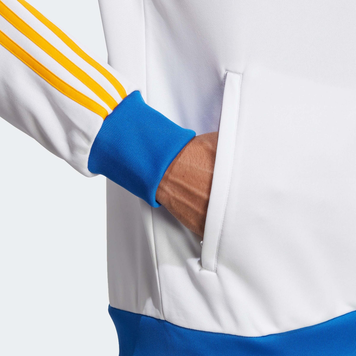 adidas 2022-23 Tigres DNA Training Top - White-Blue-Orange (Detail 2)