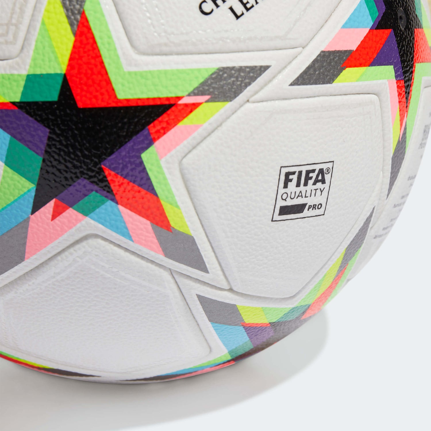 adidas 2022-23 UCL Void Competition Ball - White-Multi (Detail 2)