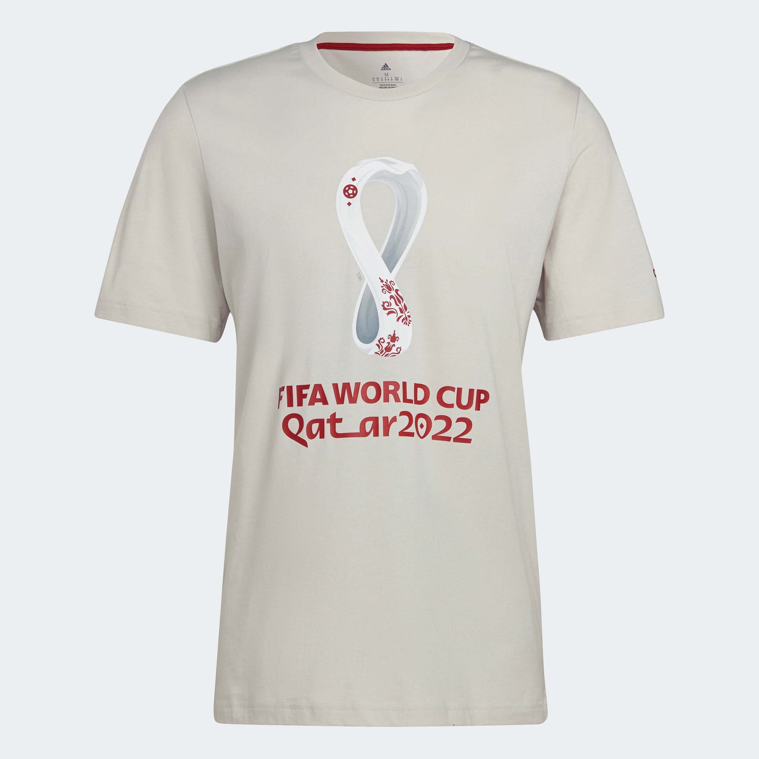 adidas 2022 FIFA World Cup Graphic Tee Talc (Front)
