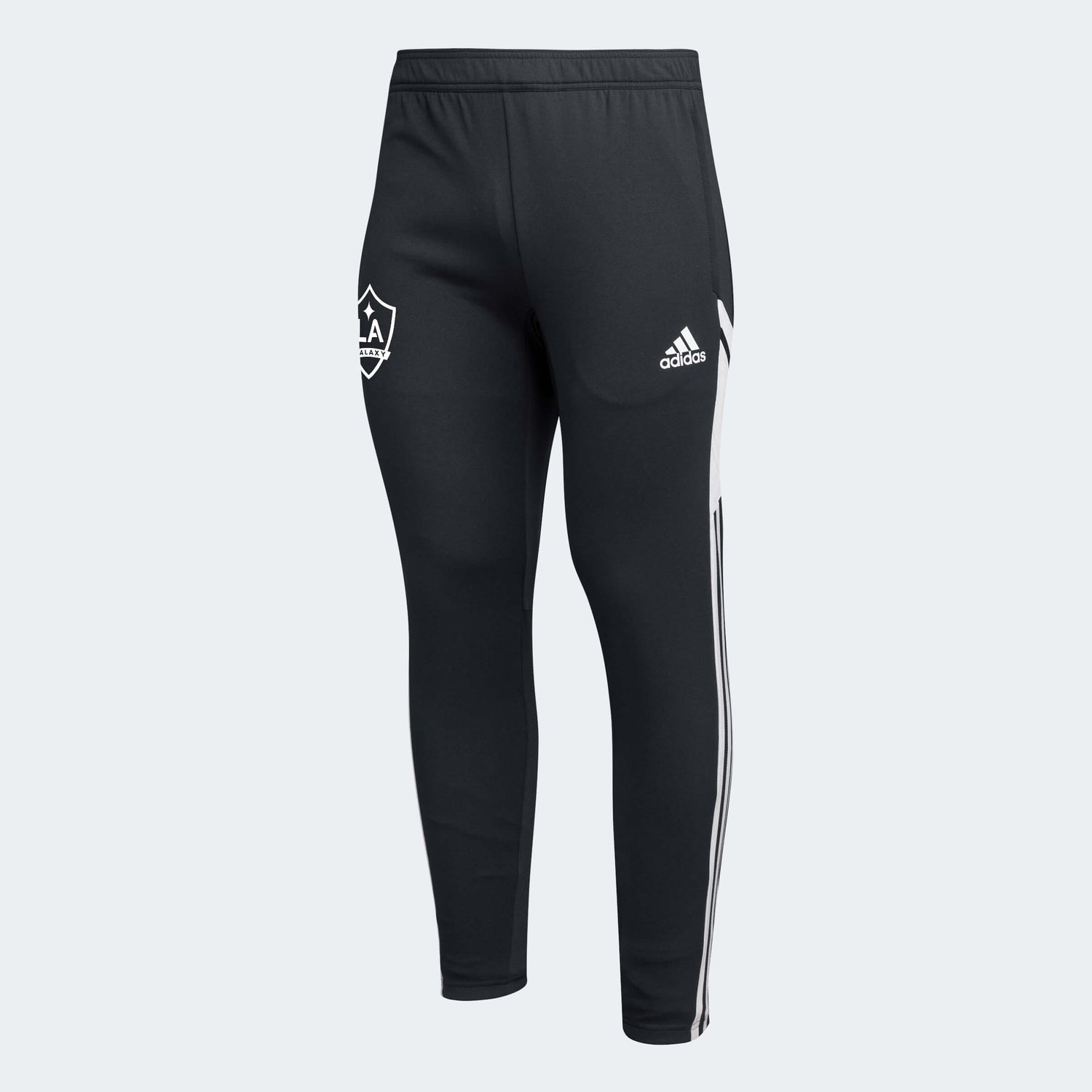adidas 2022 LA Galaxy Condivo 22 Training Pants Black-White (Front)