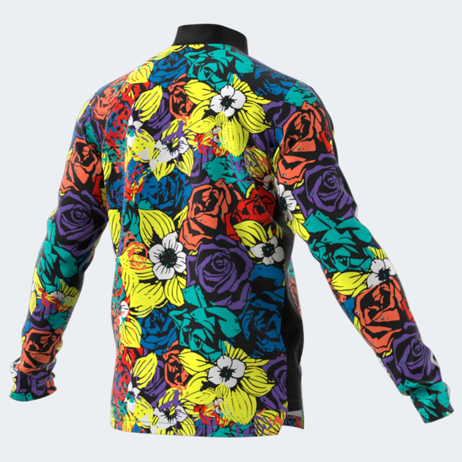 adidas 2022 LA Galaxy Unity Flower Jacket - Multicolor (Back)