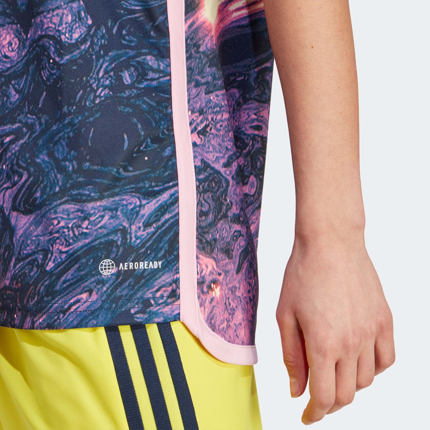 adidas 2023-24 Colombia Womens Away Jersey - Multi - Color (Detail 2)