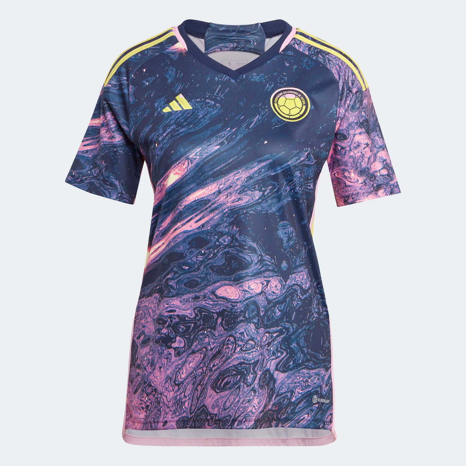 adidas 2023-24 Colombia Womens Away Jersey - Multi - Color (Front)
