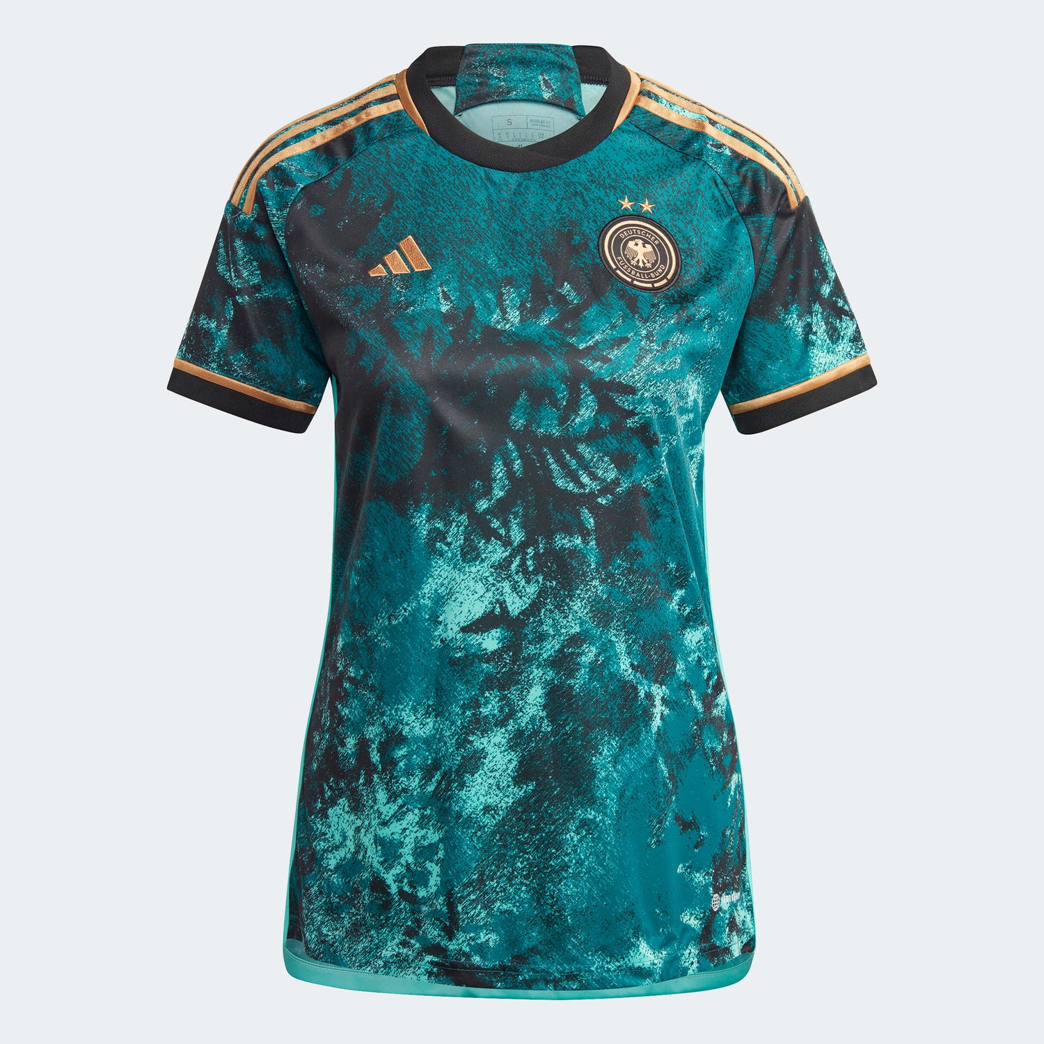 adidas 2023-24 Germany Womens Away Jersey - Legacy Teal (Front)