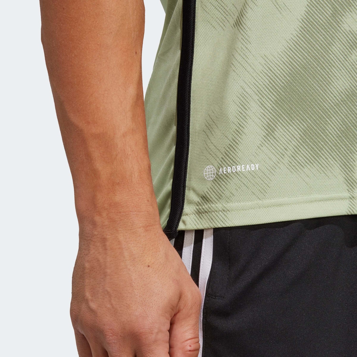 adidas 2023-24 LAFC Away Jersey - Magic Lime-Tent Green (Detail 2)