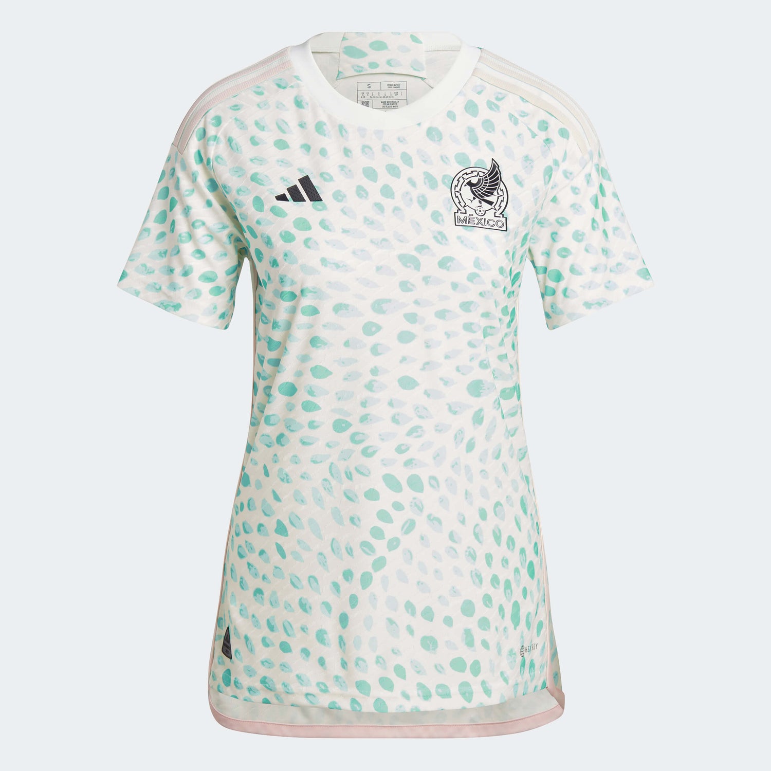 adidas 2023-24 Mexico Authentic Women's Away Jersey - Core White (Front)