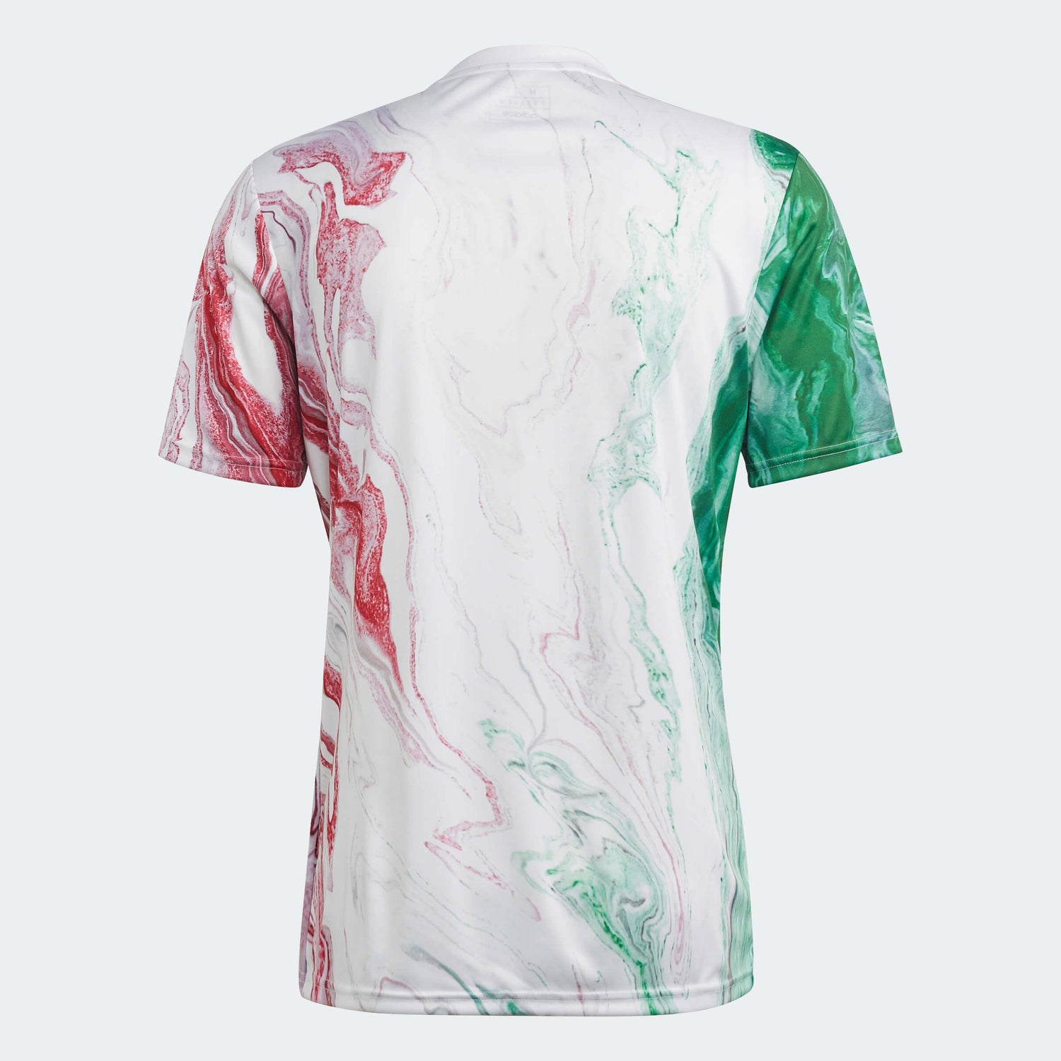 adidas 2023 Italy Pre-Match Jersey - Green-White-Red (Back)