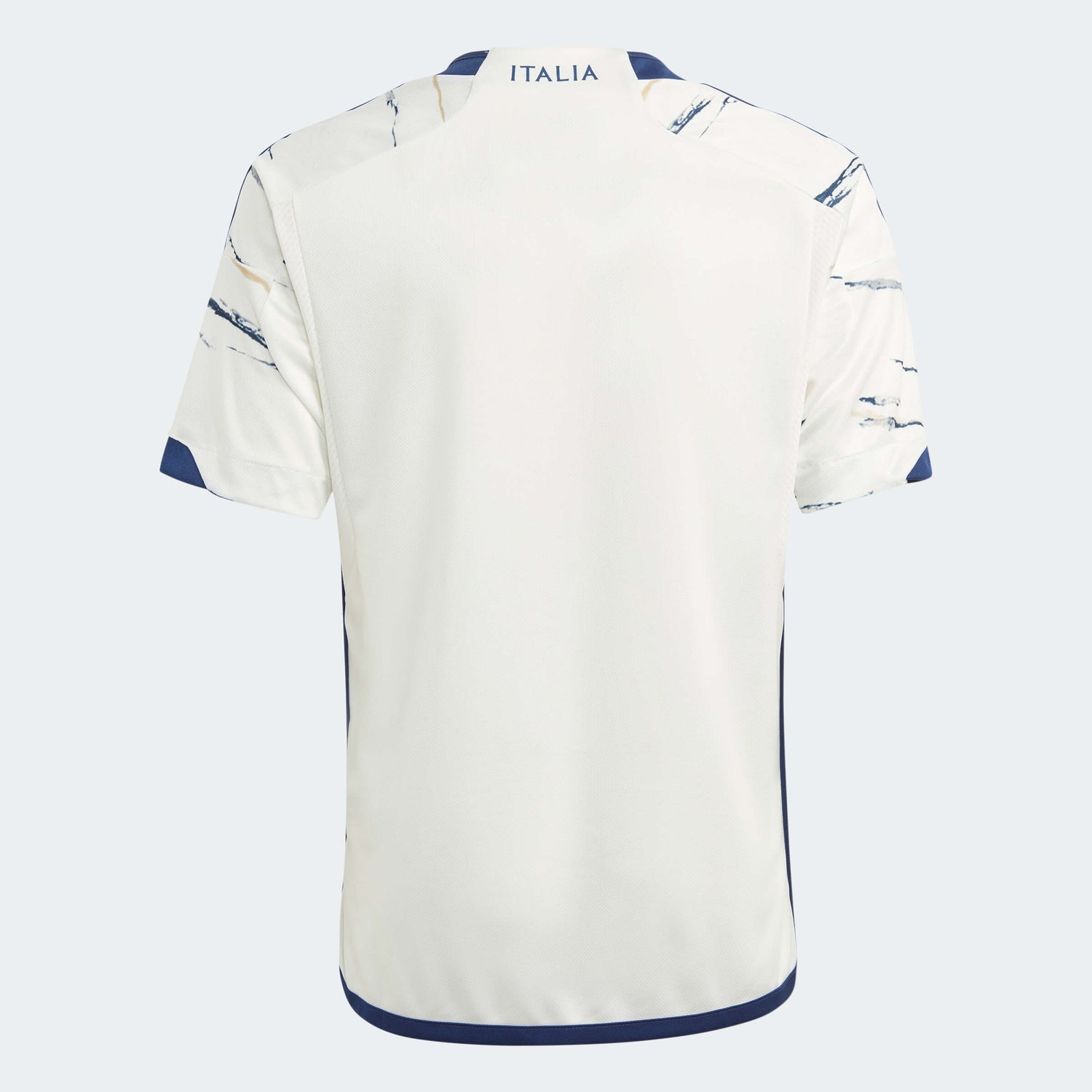 adidas 2023 Italy Youth Away Jersey - White (Back)