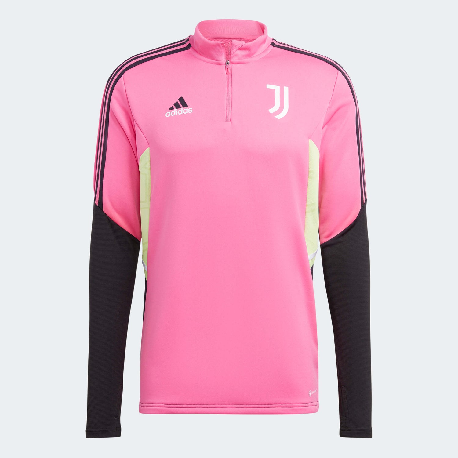 adidas 2023 Juventus Training Top - Pink-Black (Front)