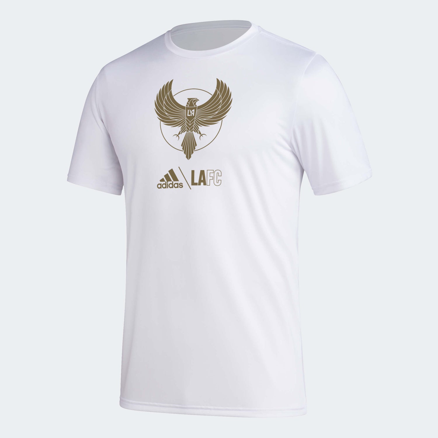 adidas 2023 LAFC Pre-Game Tee - White (Front)
