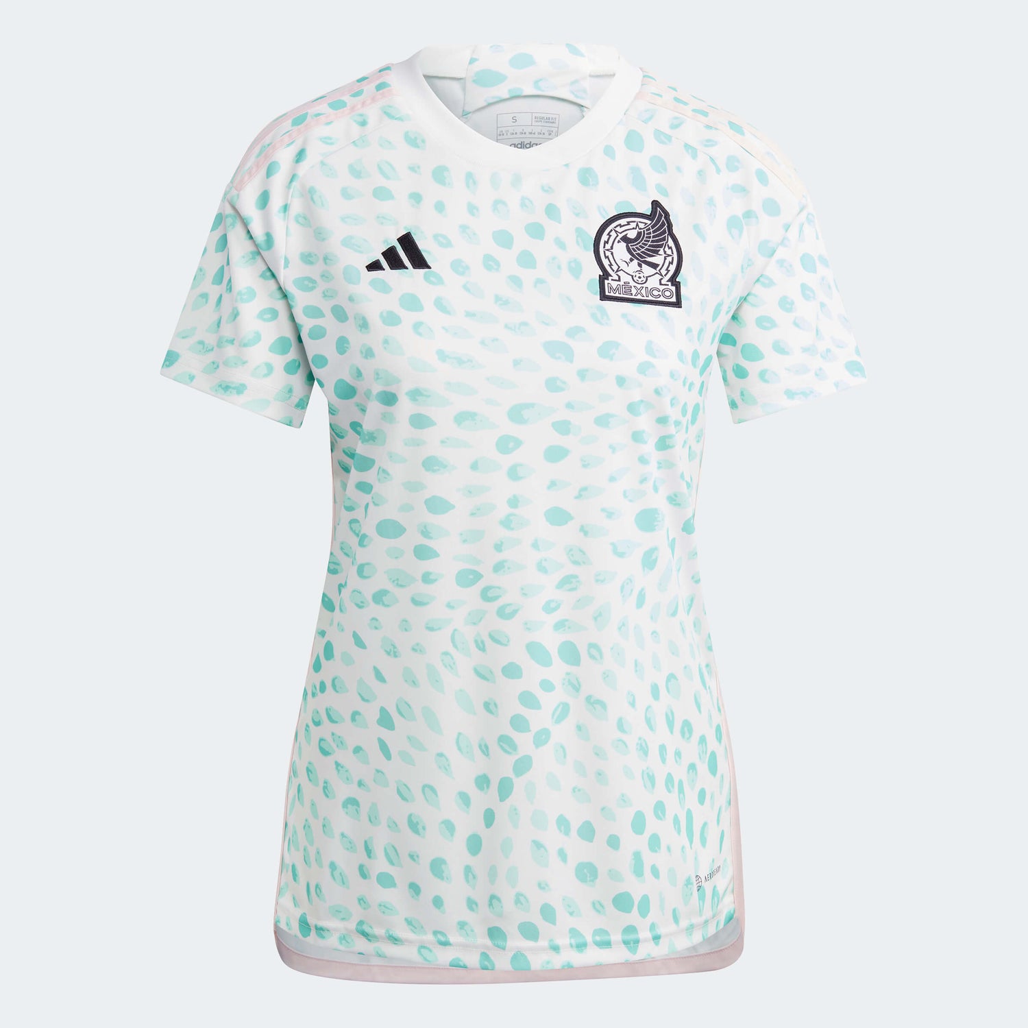 adidas 2023 Mexico Women's Away Jersey - Core White (Front)