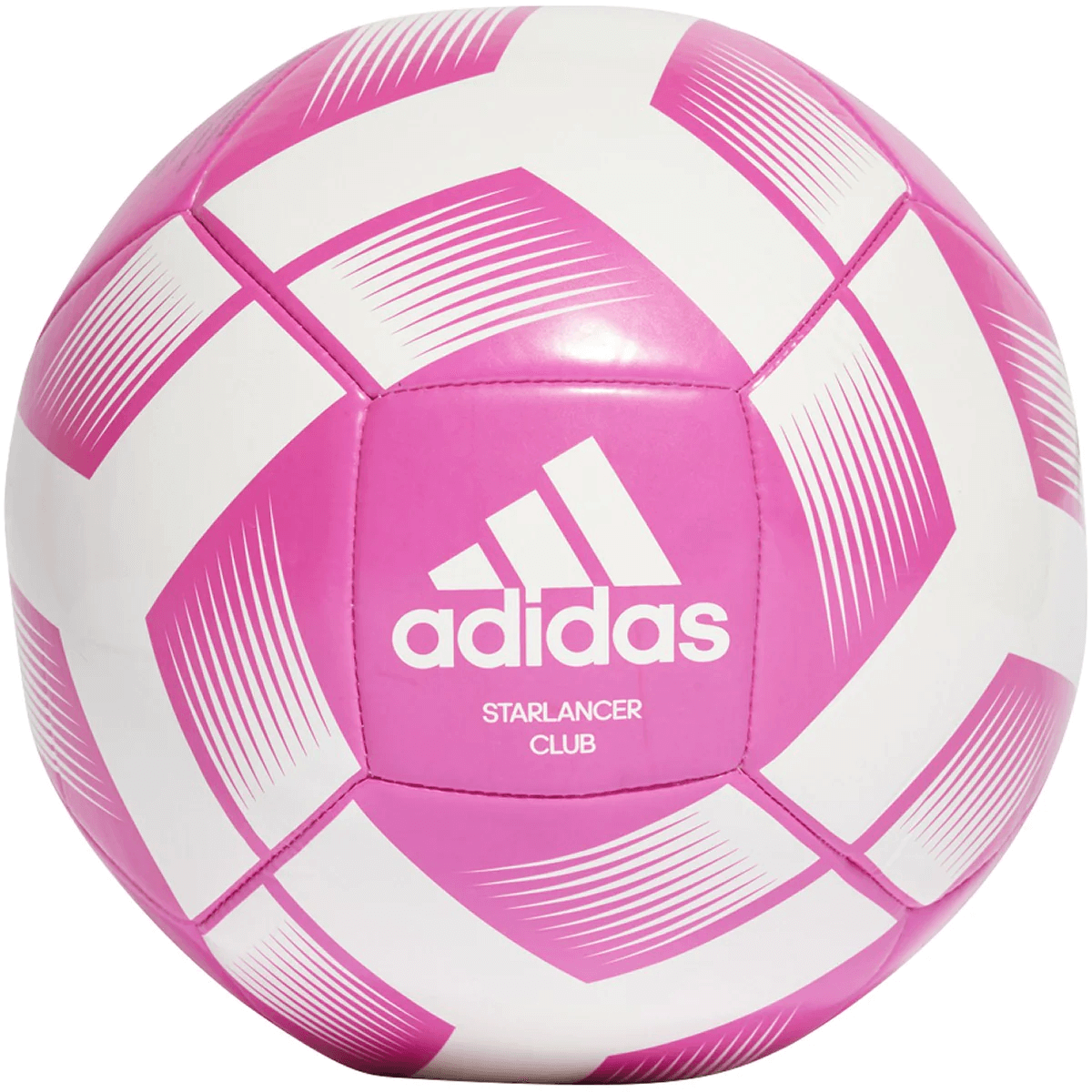 adidas 2023 Starlancer Club Soccer Ball Pink-White (Front)