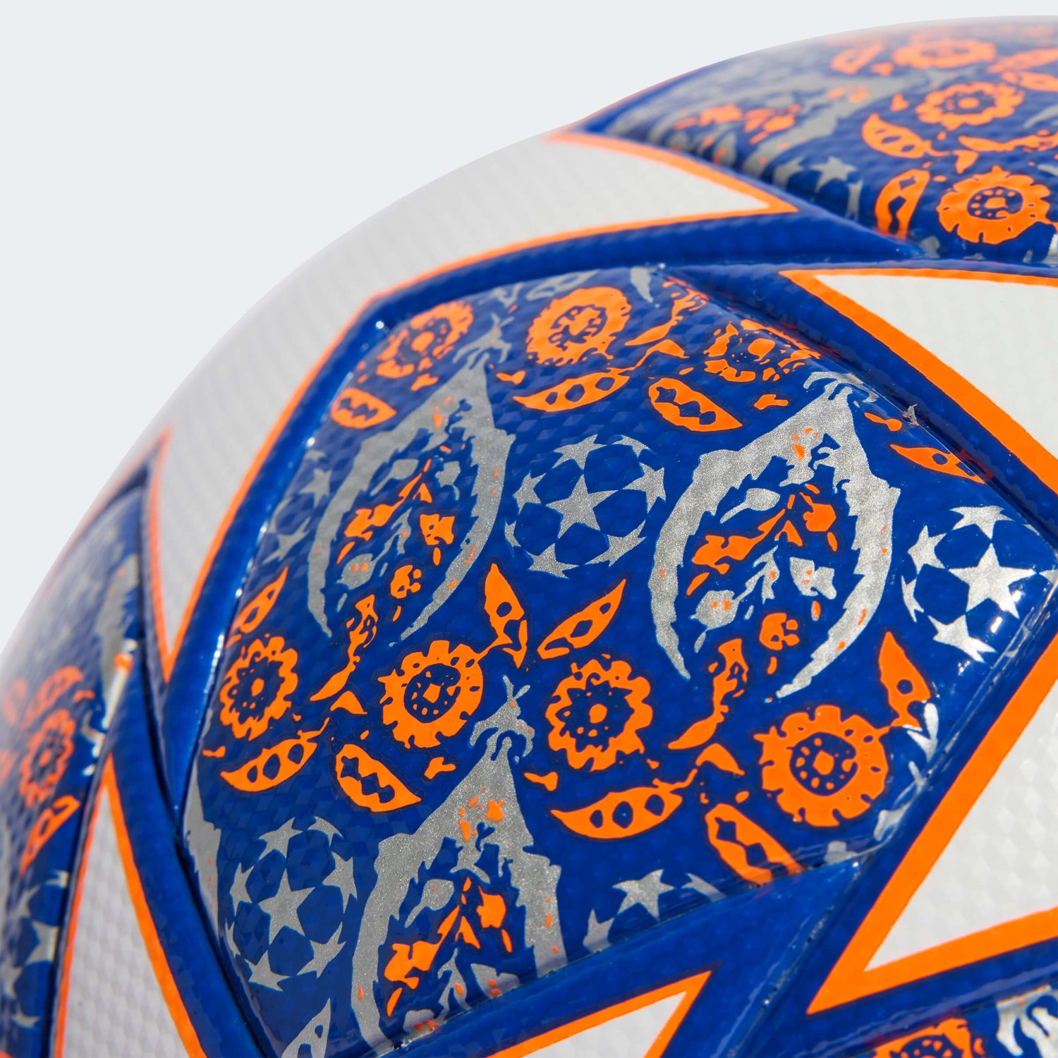 adidas 2023 UCL Istanbul League Ball - White-Blue-Orange (Detail 2)
