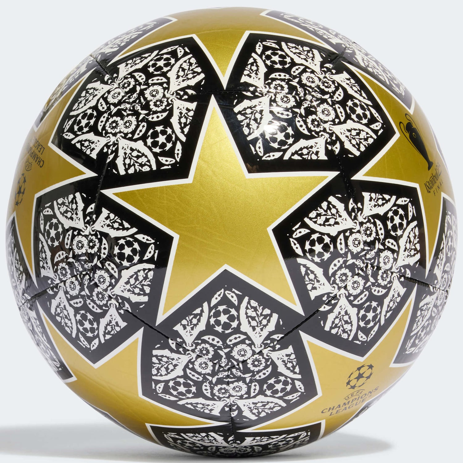 adidas 23 UCL Istanbul Club Ball - Black - Gold (Back)
