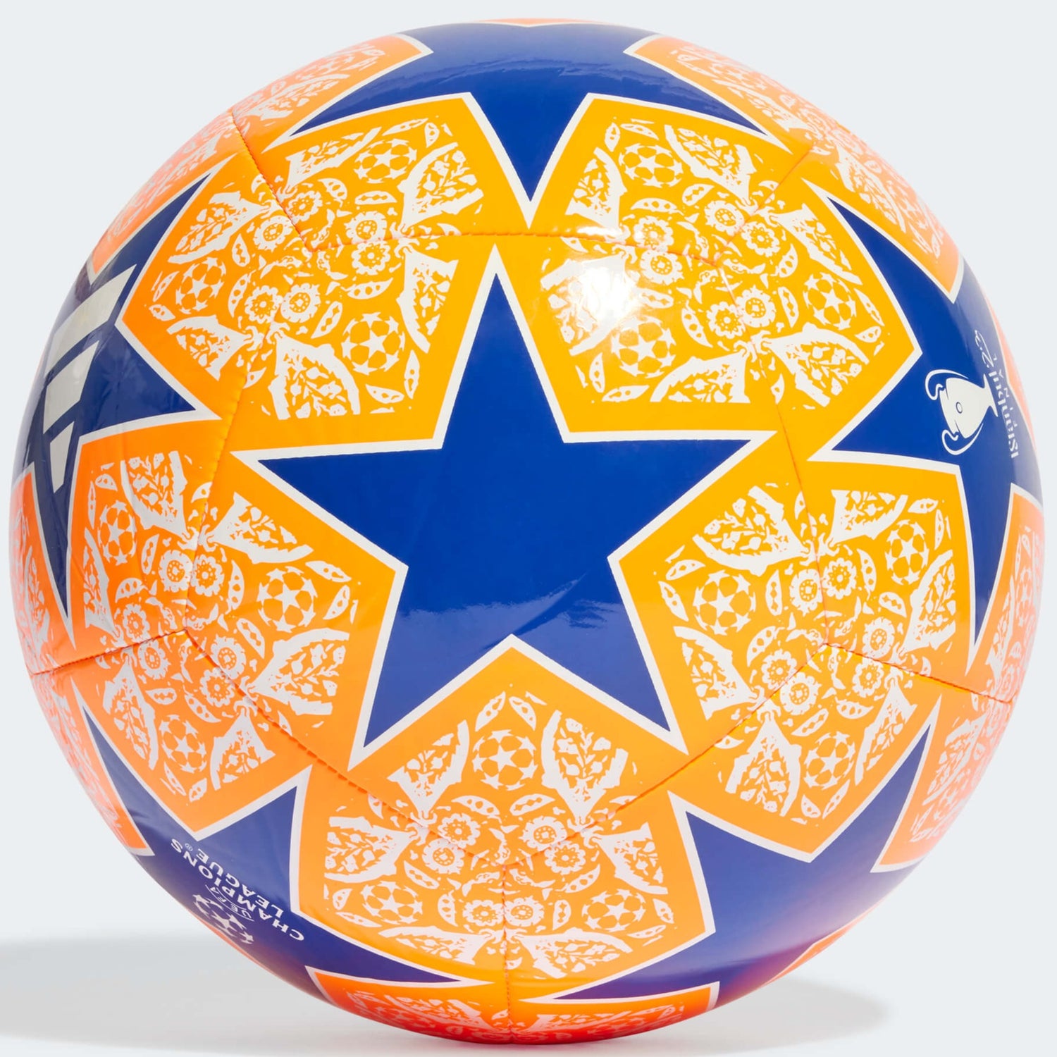 adidas 23 UCL Istanbul Club Ball - Orange-White-Blue (Back)