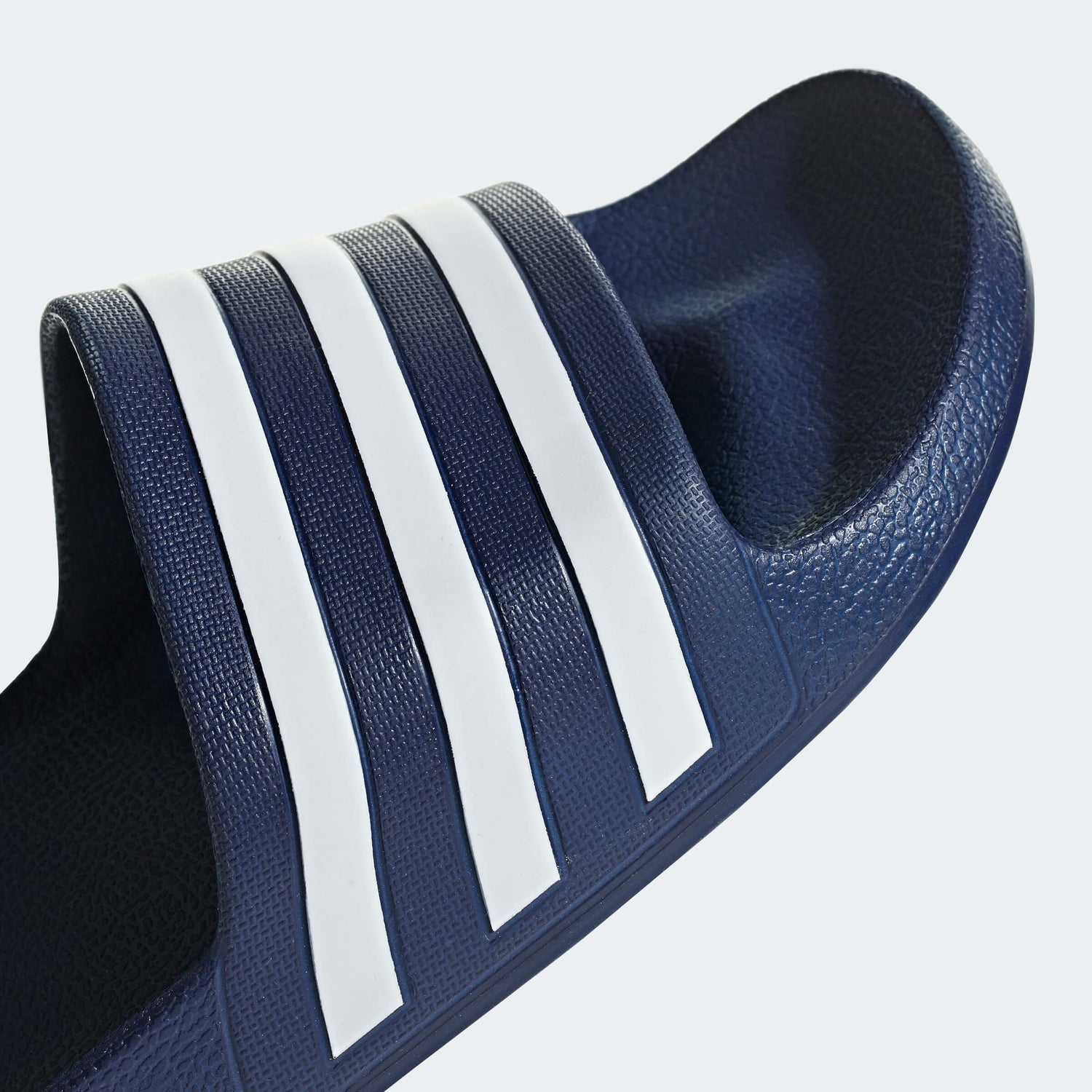 adidas Adilette Aqua Slides - Dark Blue-White (Detail 1)