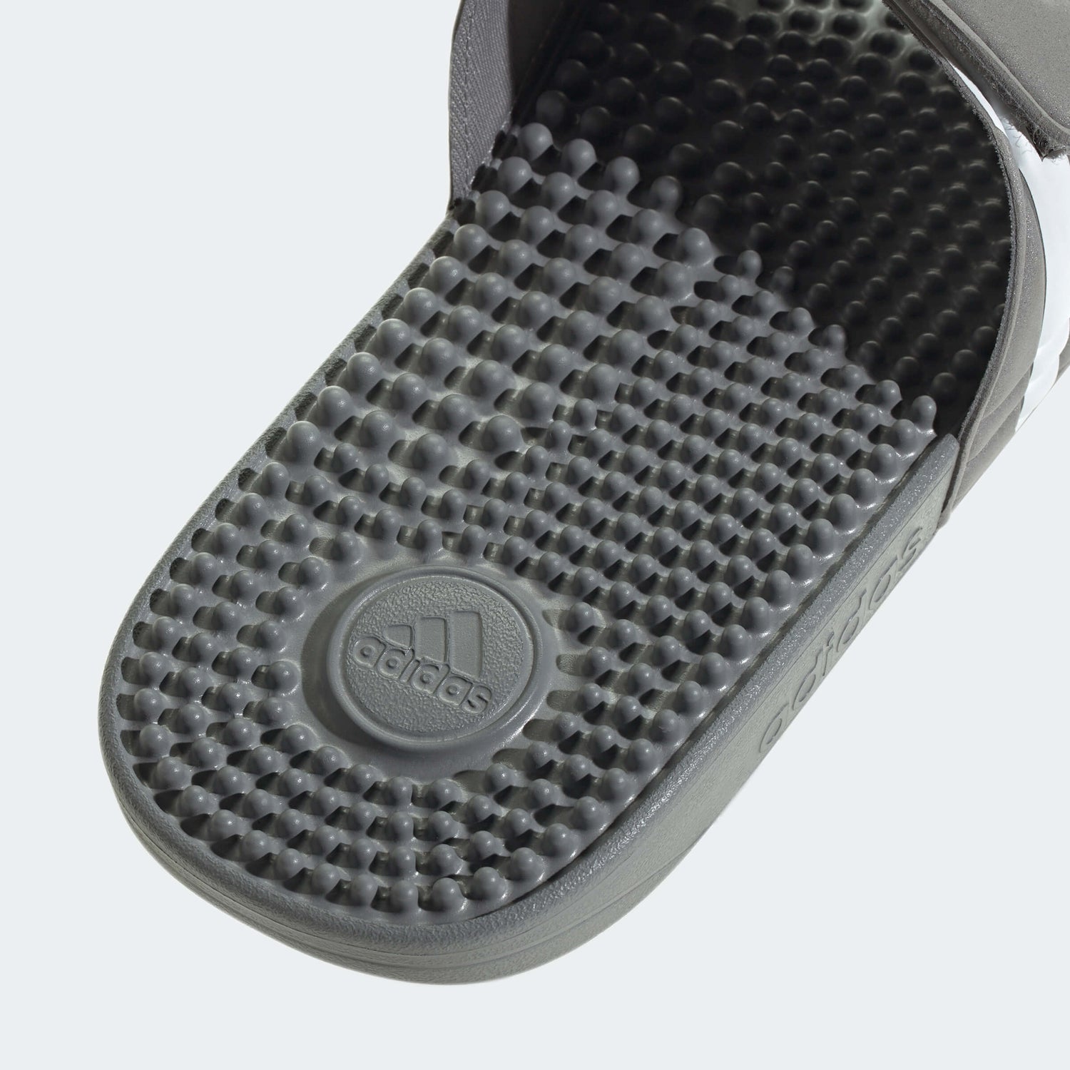 adidas Adissage - Grey - White (Detail 2)