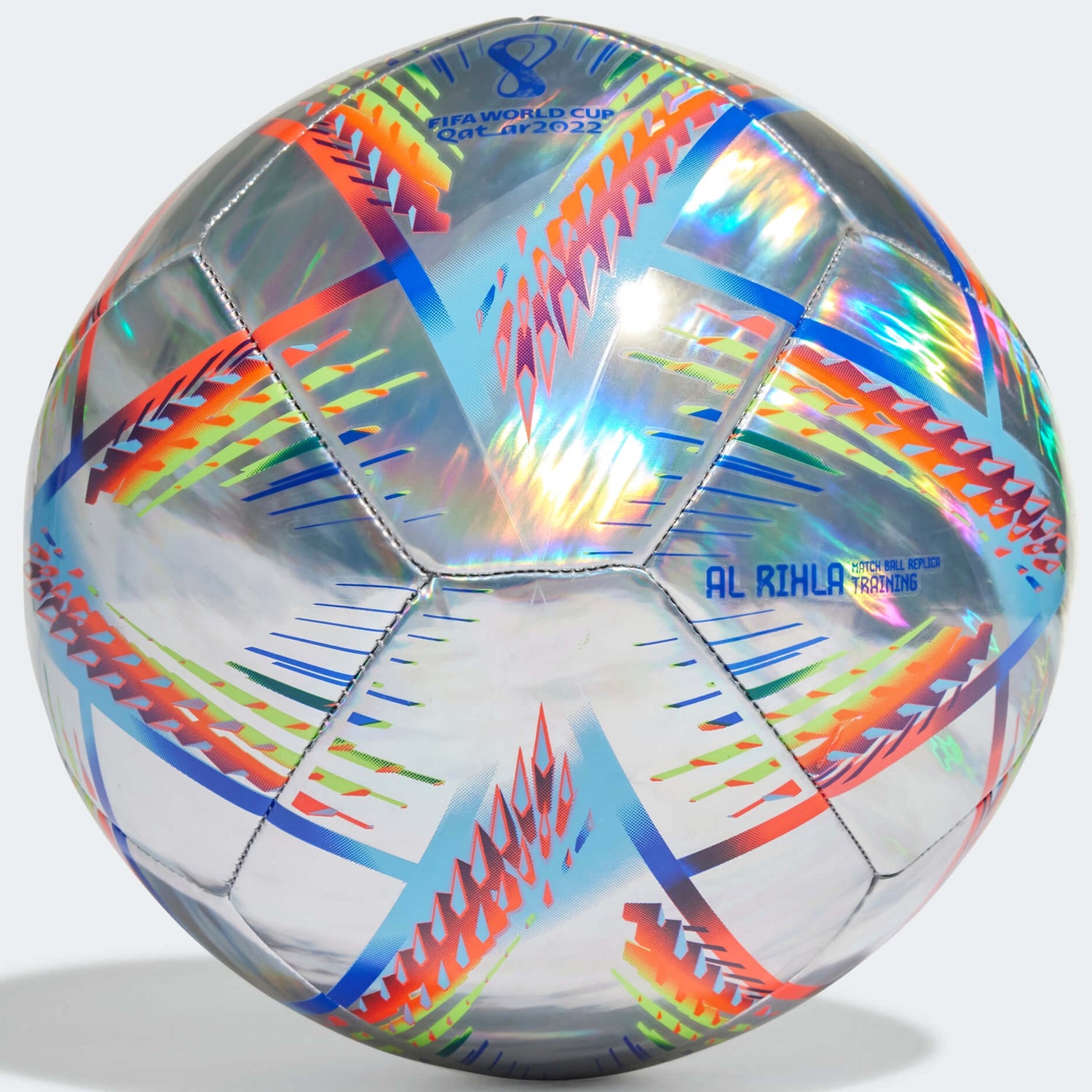 adidas Al Rihla Hologram Foil Training Ball (Back)