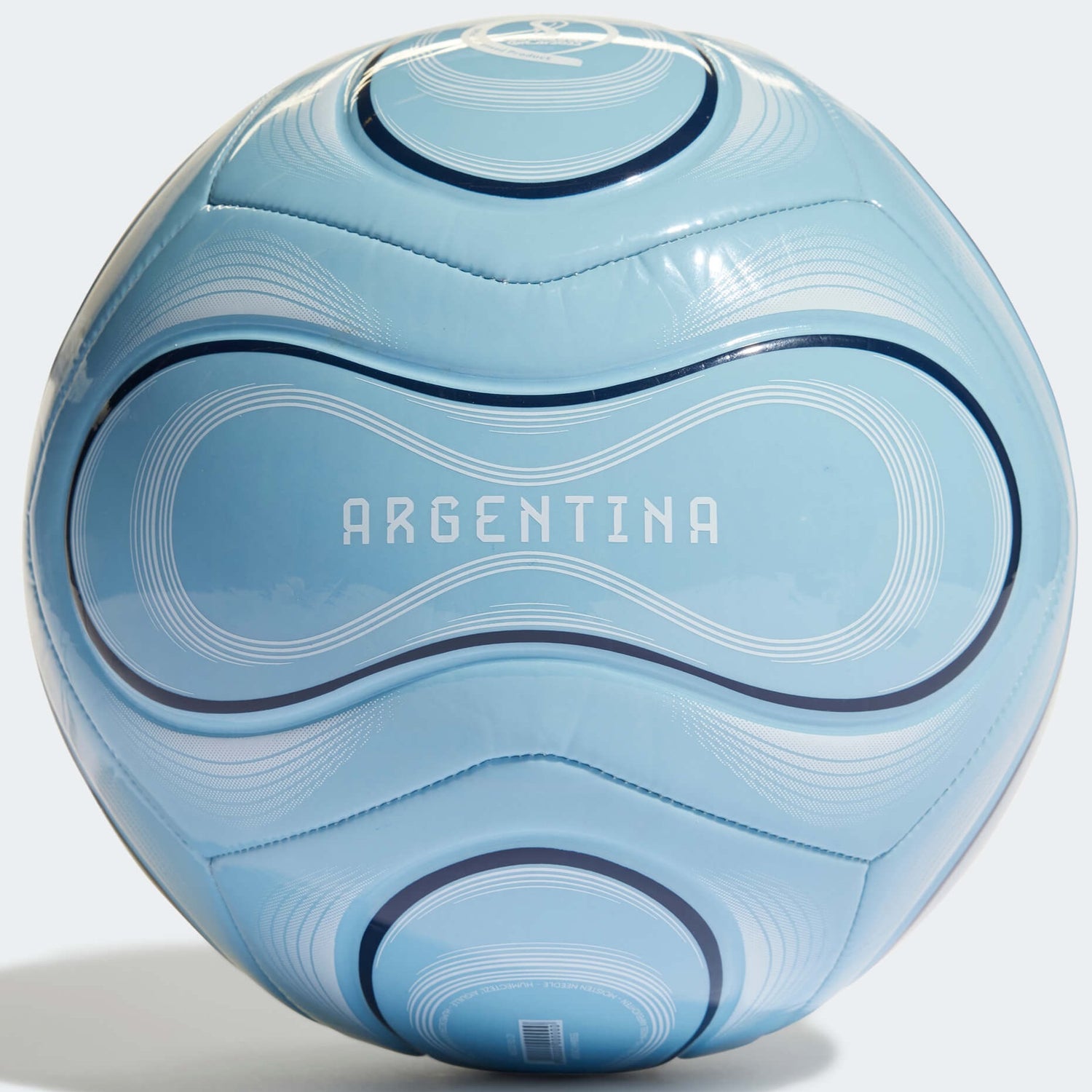 adidas Argentina Club Ball - Clear Blue-Indigo-White (Back)