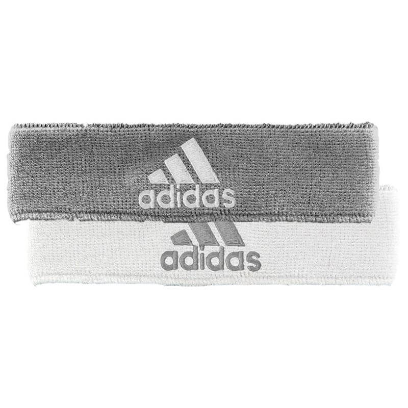 adidas Interval Reversible Headband Grey/White (Both Sides)