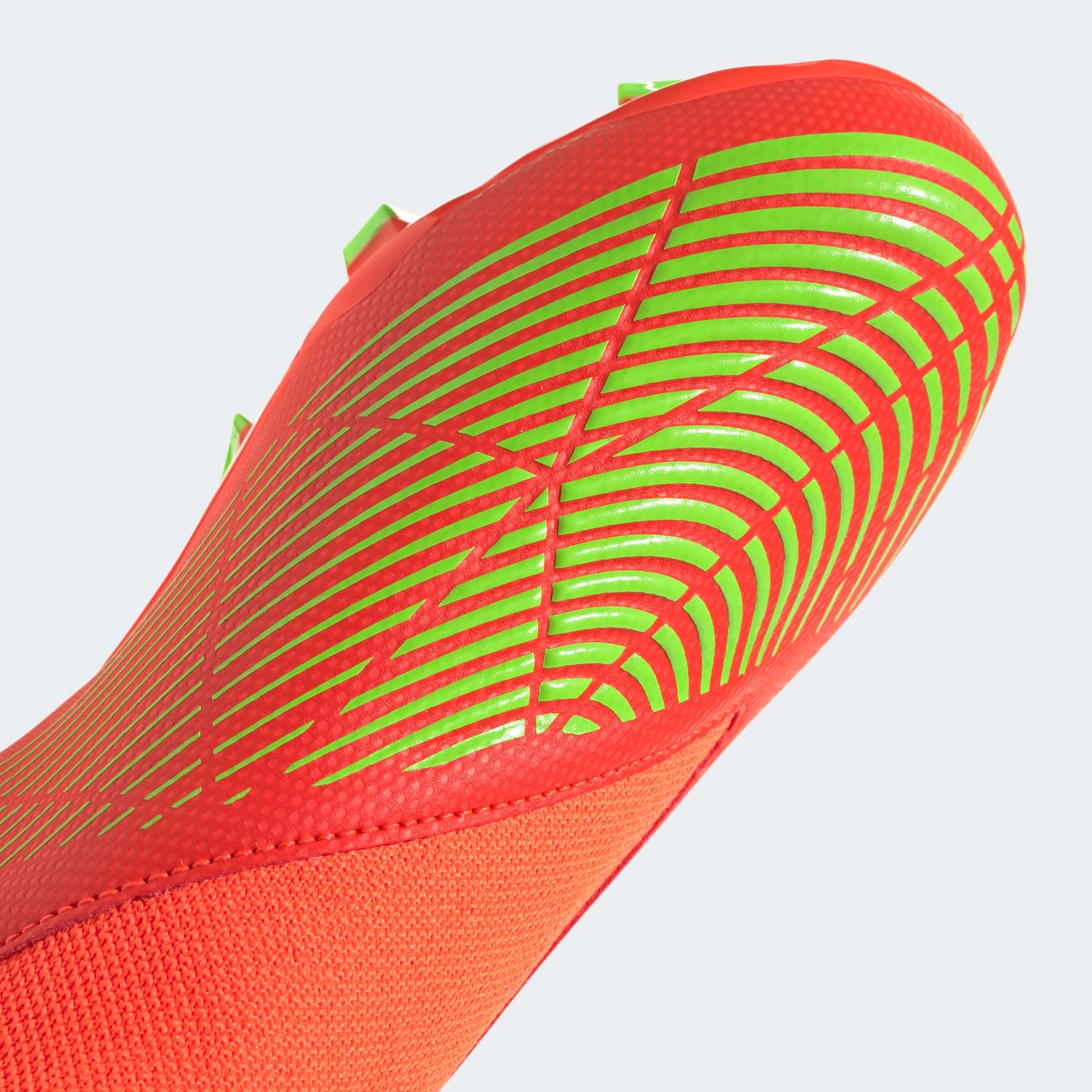 adidas JR Predator Edge .3 Laceless FG - Solar Red-Solar Green (Detail 2)