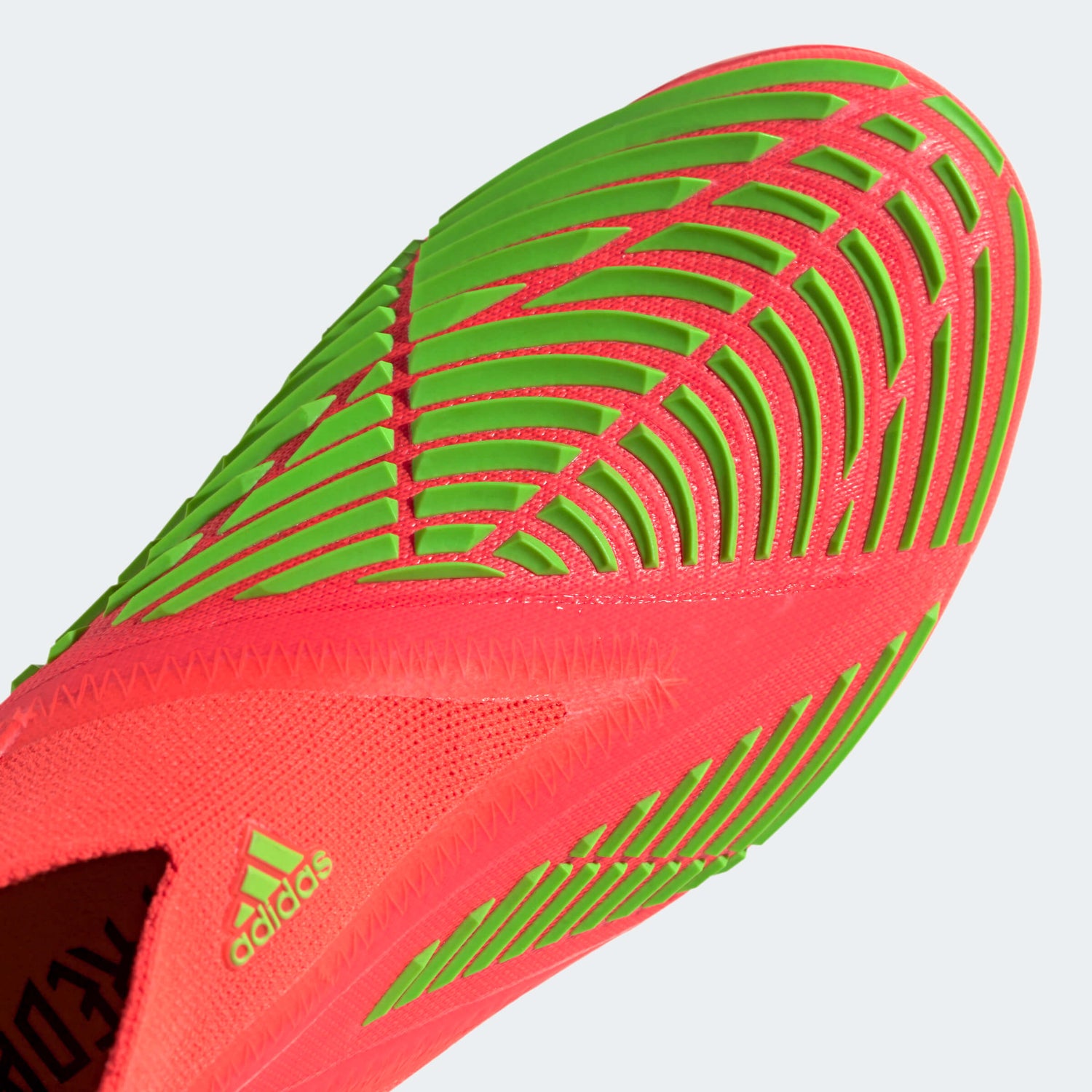 adidas JR Predator Edge + FG - Solar Red-Solar Green (Detail 1)