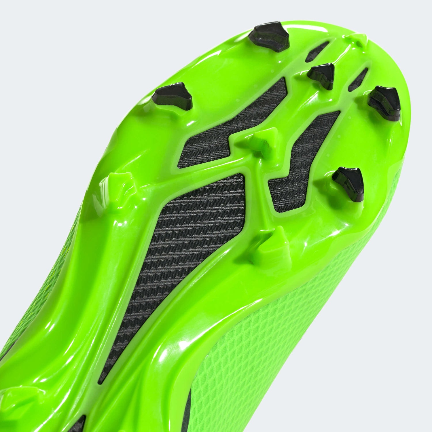 adidas JR X SpeedPortal .3 Laceless FG - Solar Green-Black (Detail 2)