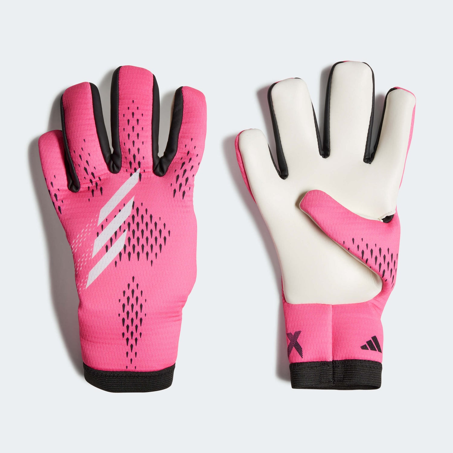 adidas Jr X Speedportal Training Gloves - Pink -White - Black (Set)