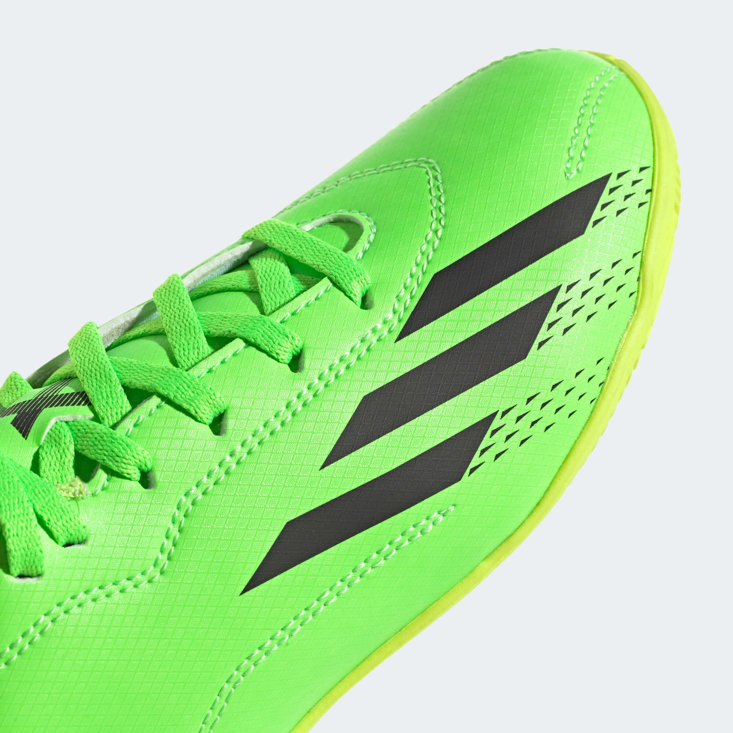 adidas Kids X SpeedPortal .4 Indoor - Solar Green-Black (Detail 1)