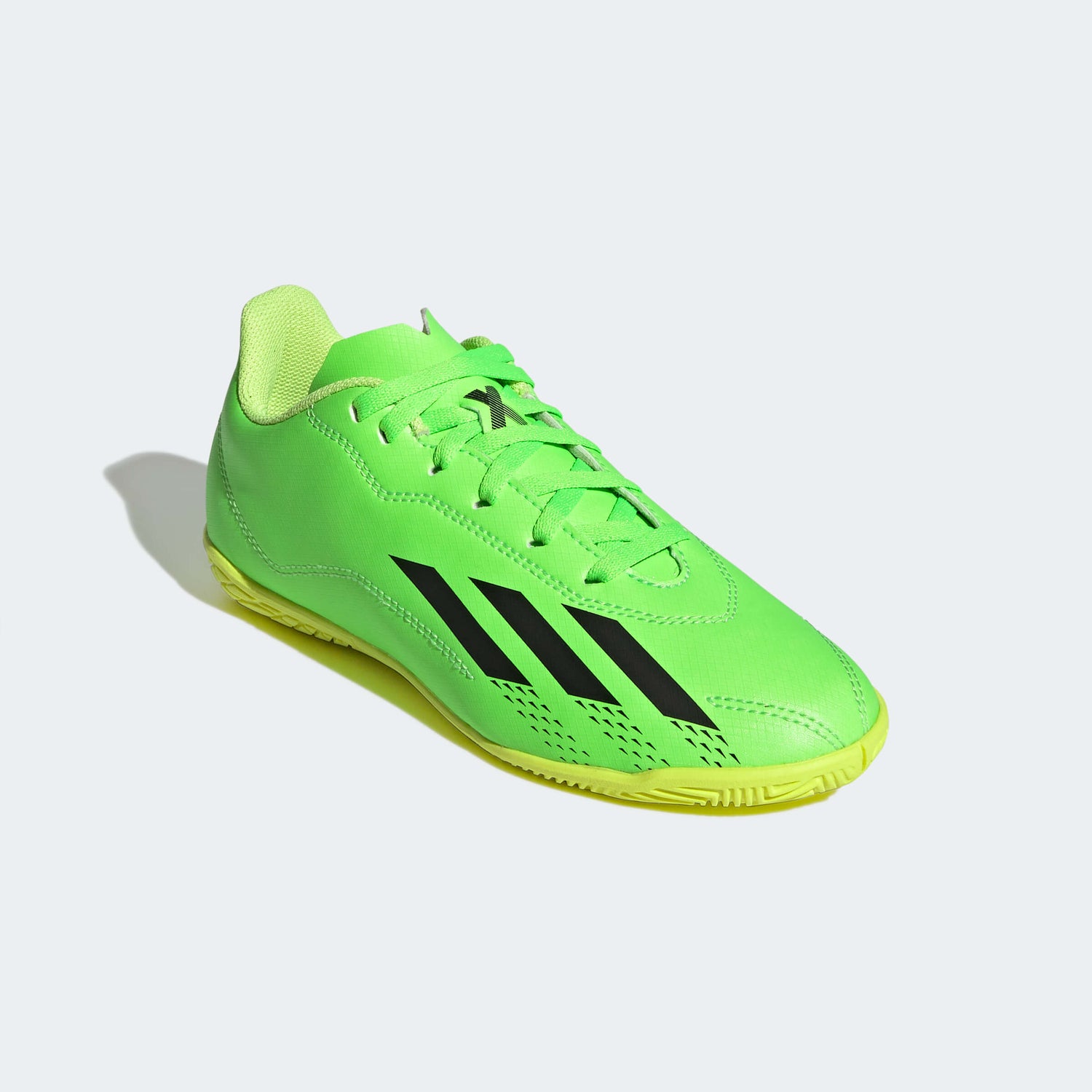 adidas Kids X SpeedPortal .4 Indoor - Solar Green-Black (Diagonal 1)