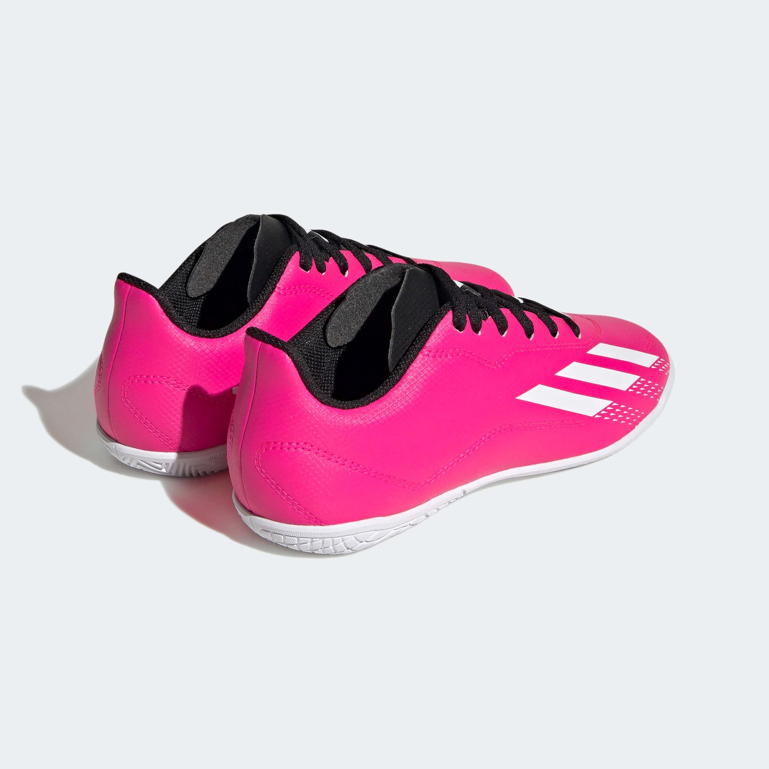 adidas Kids X Speedportal.4 Indoor J - Own Your Football (SP23) (Pair - Back Lateral)