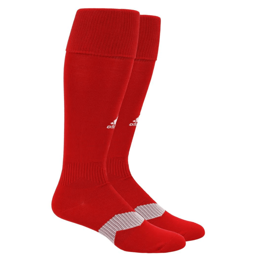 adidas LAUFA Metro V Training Socks - Red (Pair - Diagonal)
