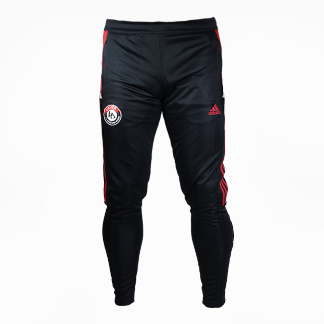 adidas LAUFA Mi Team 19 Track Pants black and red-front view