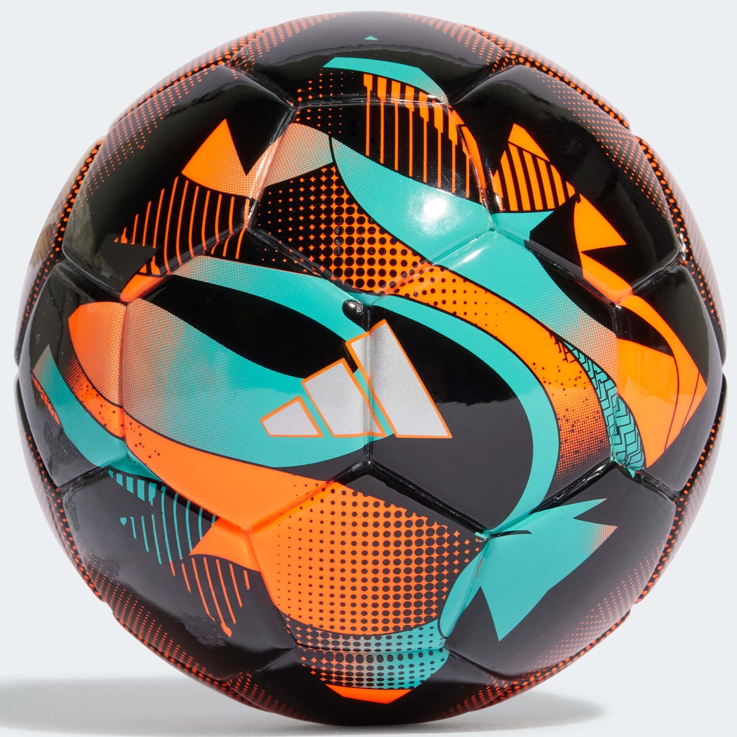 adidas Messi Mini Ball - Orange-Mint Rush-Black (Front)