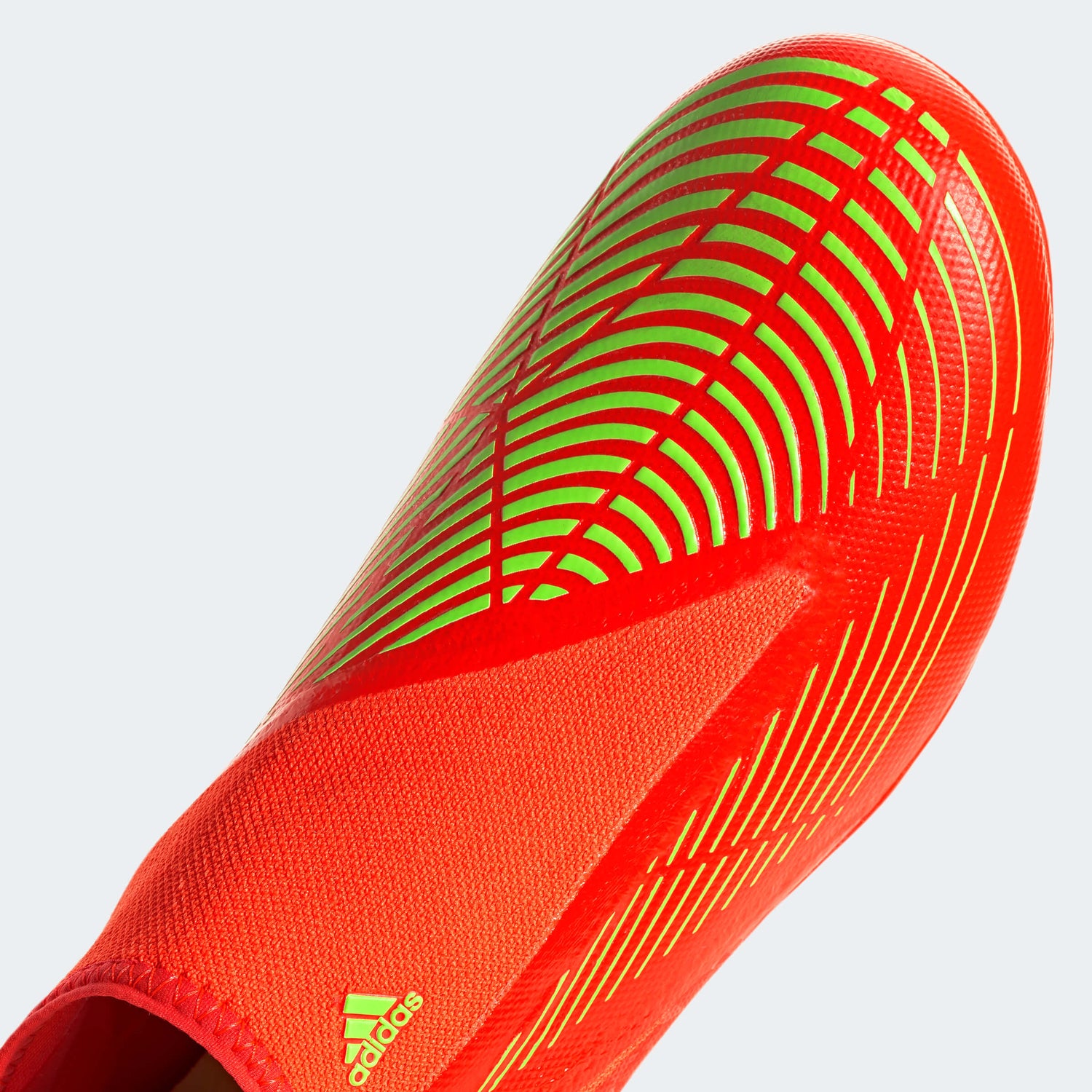 adidas Predator Edge .3 Laceless FG - Solar Red-Solar Green (Detail 1)
