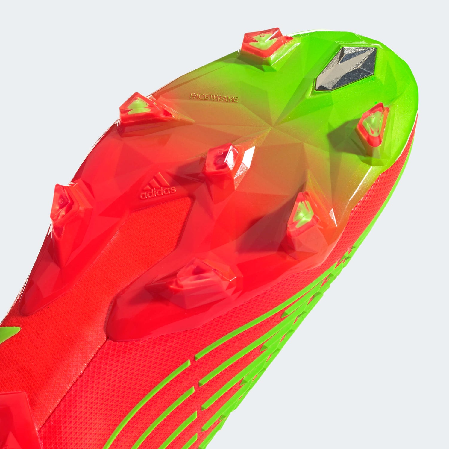 adidas Predator Edge + FG - Solar Red-Solar Green (Detail 2)